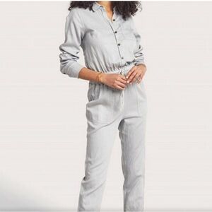 NWOT Faherty Arlie long sleeve jumpsuit jogger